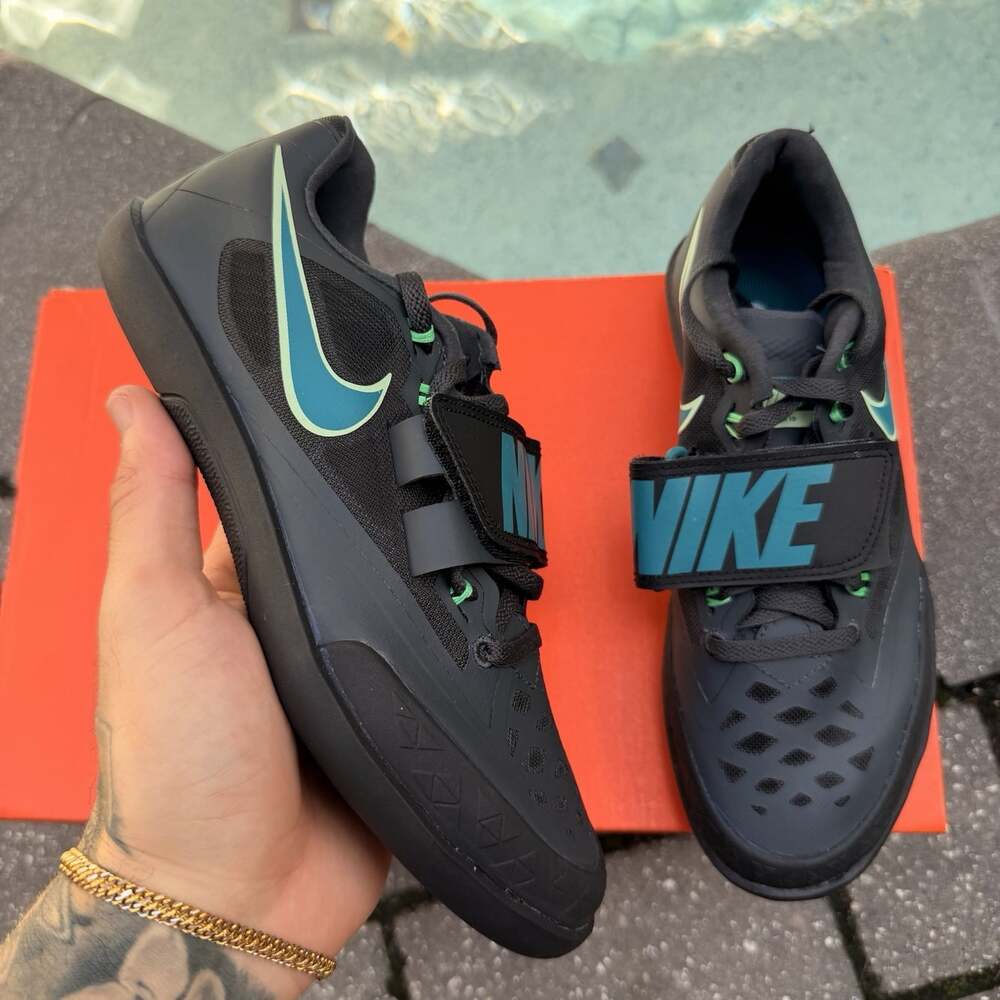 NIKE ZOOM RIVAL SD 2 THROWING SHOES HQ3487-001 SHOT PUT DISCUS TRACK MEN’S 4.5